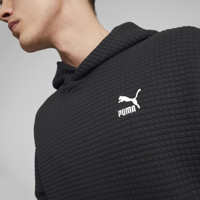 Puma Canada Hoodie Matelassé Noir Classics Hommes