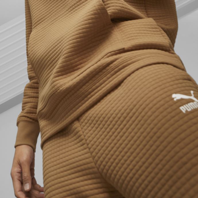 Puma Canada Classics Sweat à Capuche Matelassé Hommes Desert Tan