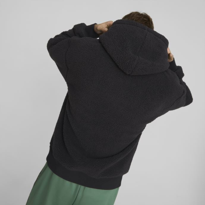 Classics Sherpa Hoodie Hommes Puma Canada Noir