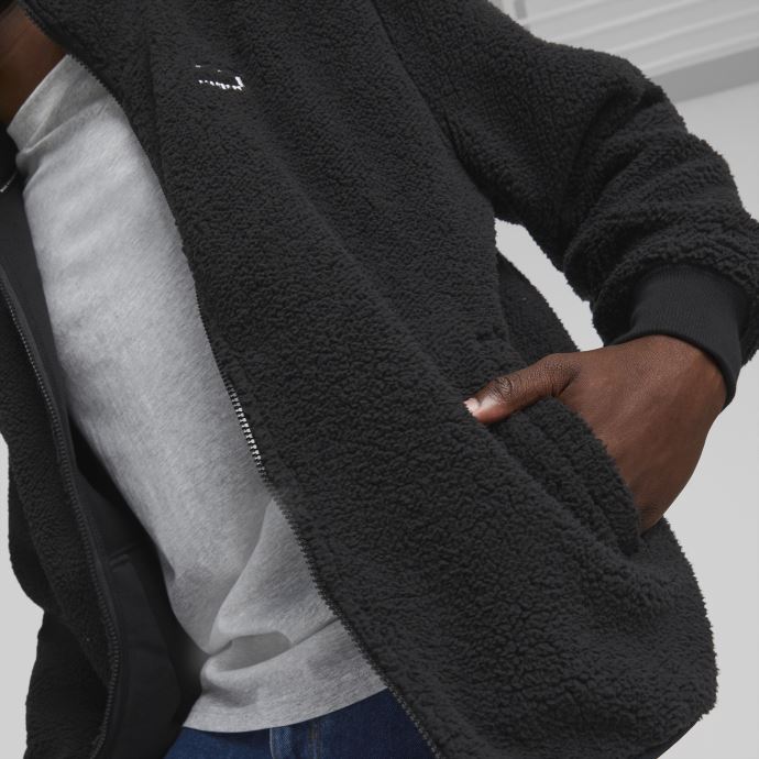 Blouson Sherpa Classics Noir Hommes Puma Canada