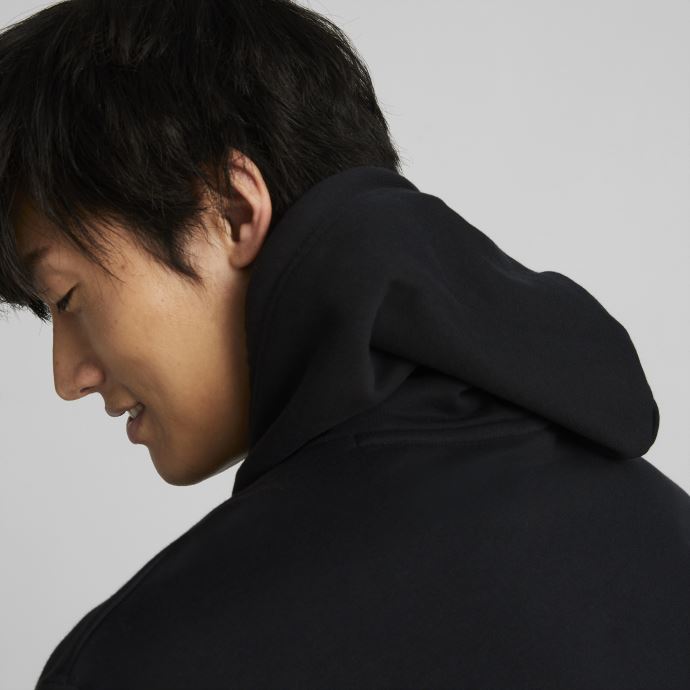 Puma Canada Classics Block Sweat à Capuche Homme Noir-olive Profonde