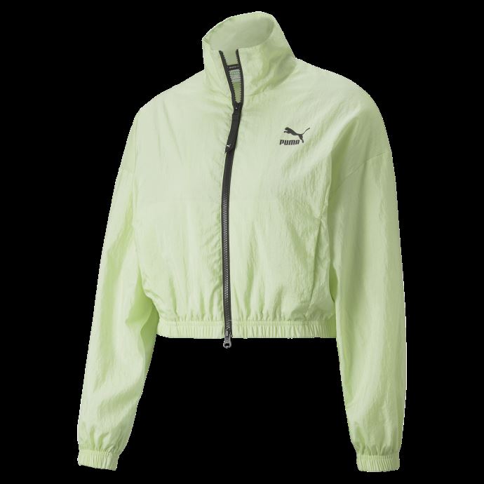 Dare To Veste De Survêtement Tissée Pour Femme Puma Canada Pistache
