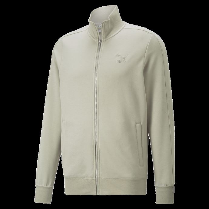 Veste De Survêtement T7 Gris Caillou Hommes Puma Canada
