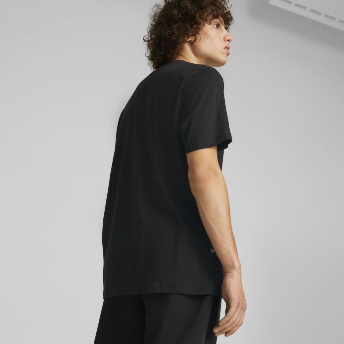 T-shirt Graphique Sportswear By Puma Canada Pour Homme Noir-orange