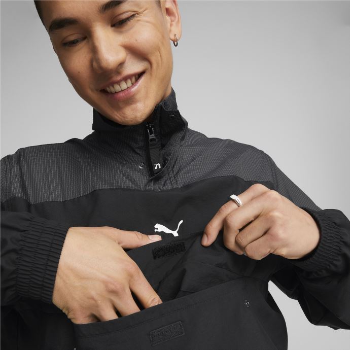 Veste Noire Swxp Demi-zip Hommes Puma Canada
