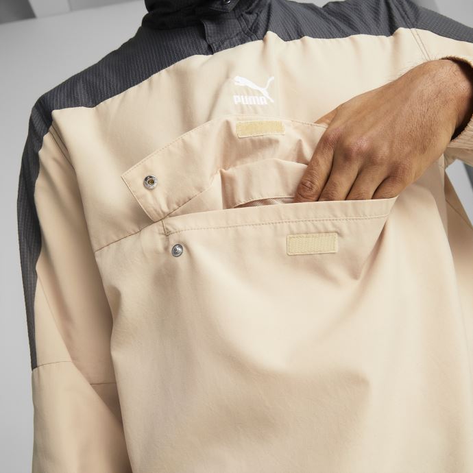 Veste Demi-zip Swxp Hommes Puma Canada Sable Clair