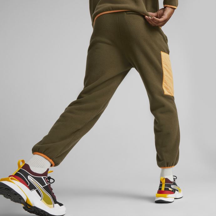 Sportswear By Puma Canada Pantalon Polaire Homme Olive Foncé