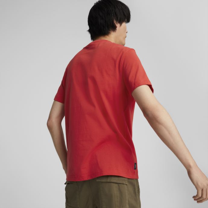 Puma Canada T-shirt Imprimé Centre-ville Rouge Brûlé Hommes