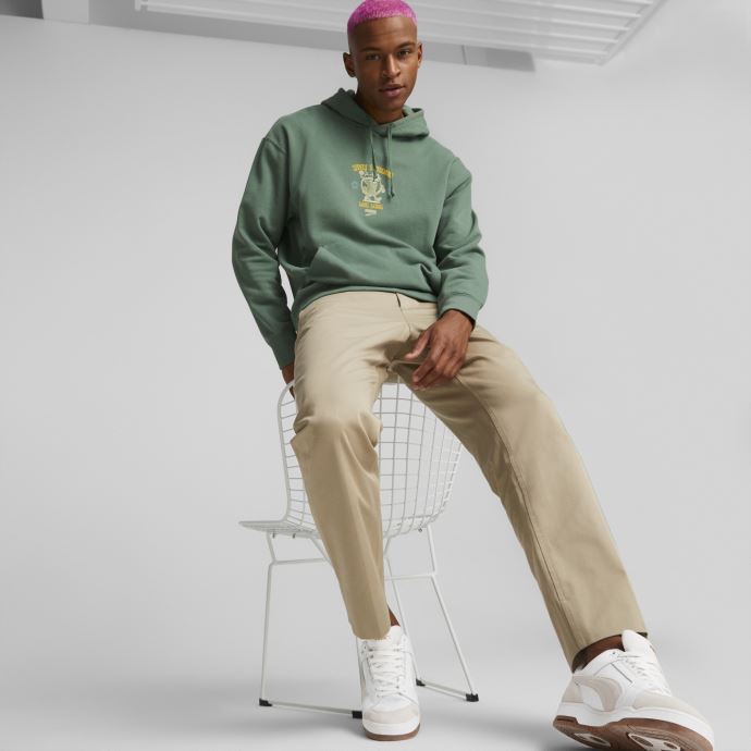 Sweat à Capuche Puma Canada Deep Forest Graphique Centre-ville Pour Hommes
