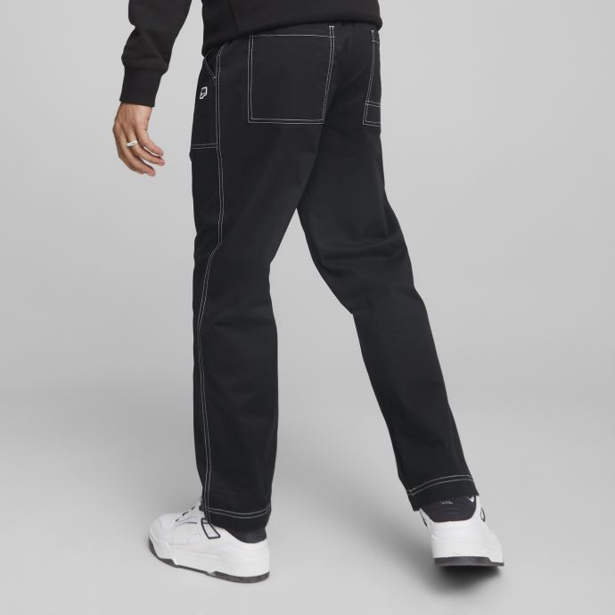 Pantalon Sergé Centre-ville Hommes Noir Puma Canada

