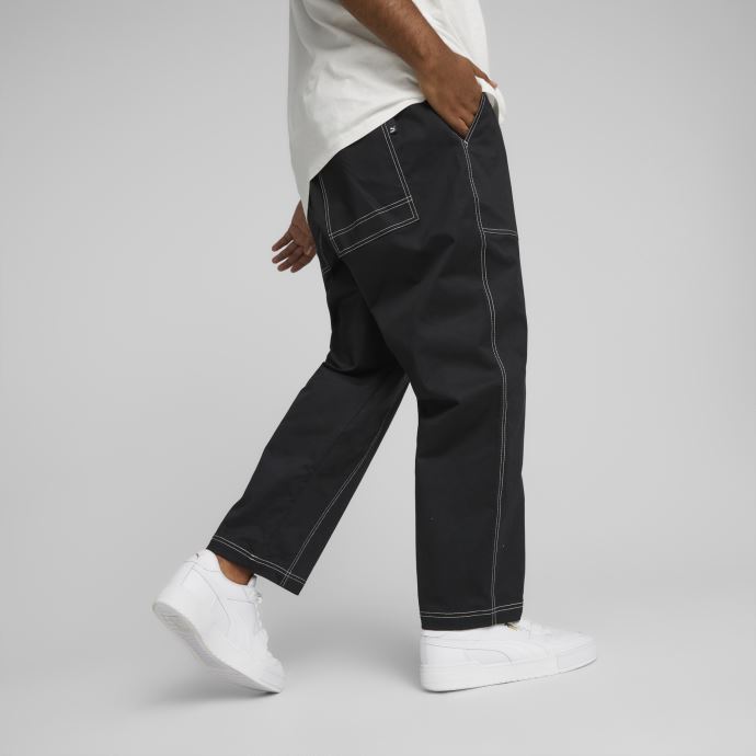 Pantalon Sergé Centre-ville Hommes Noir Puma Canada
