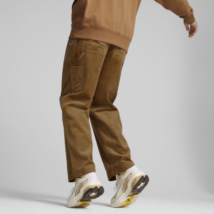 Puma Canada Desert Tan Centre-ville Pantalons En Velours Côtelé Hommes