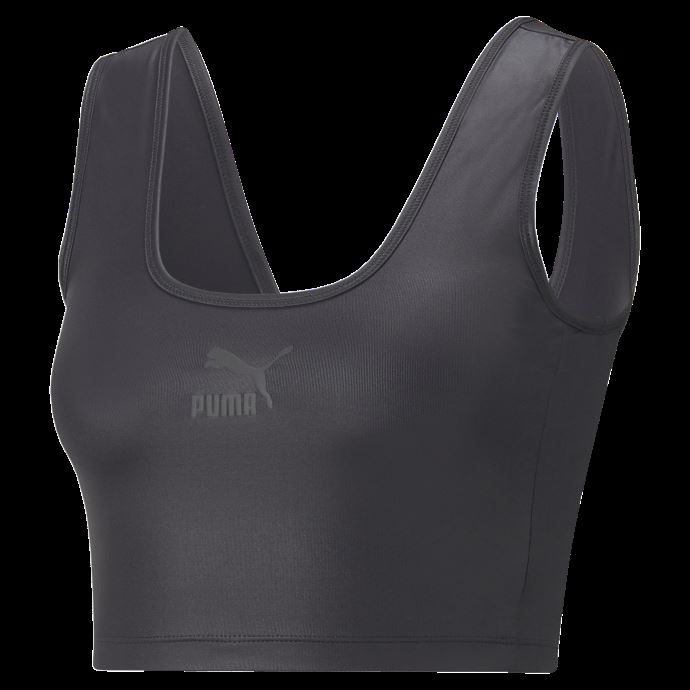 Top Court Noir Puma Canada T7 Femme
