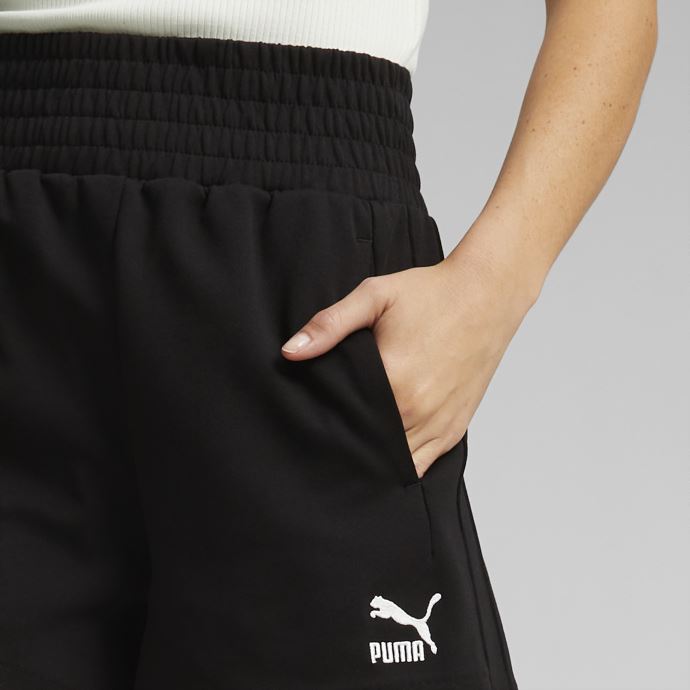 Puma Canada T7 Short Taille Haute Femme Noir