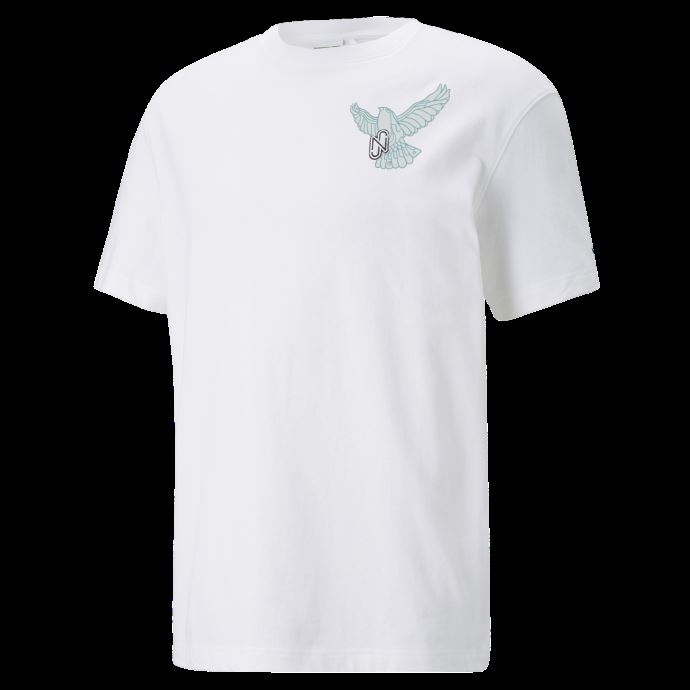 Puma Canada Neymar Jr T-shirt Décontracté Pour Homme Blanc
