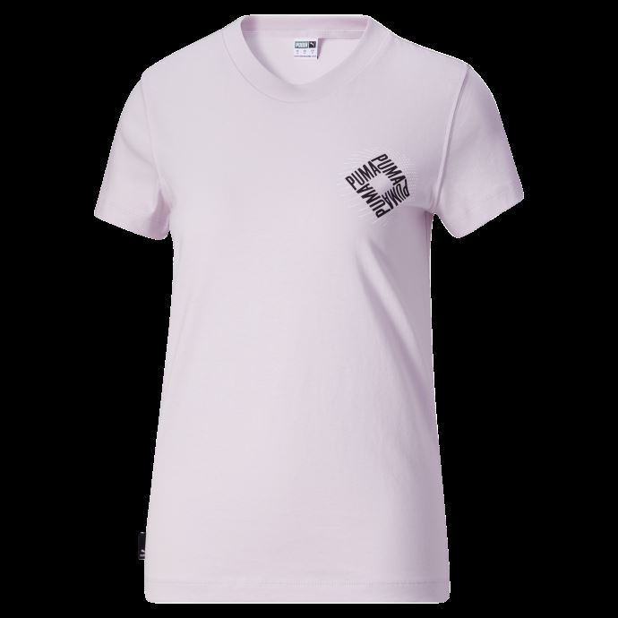 T-shirt Graphique Sportswear By Puma Canada Pour Femme Lavande Brouillard
