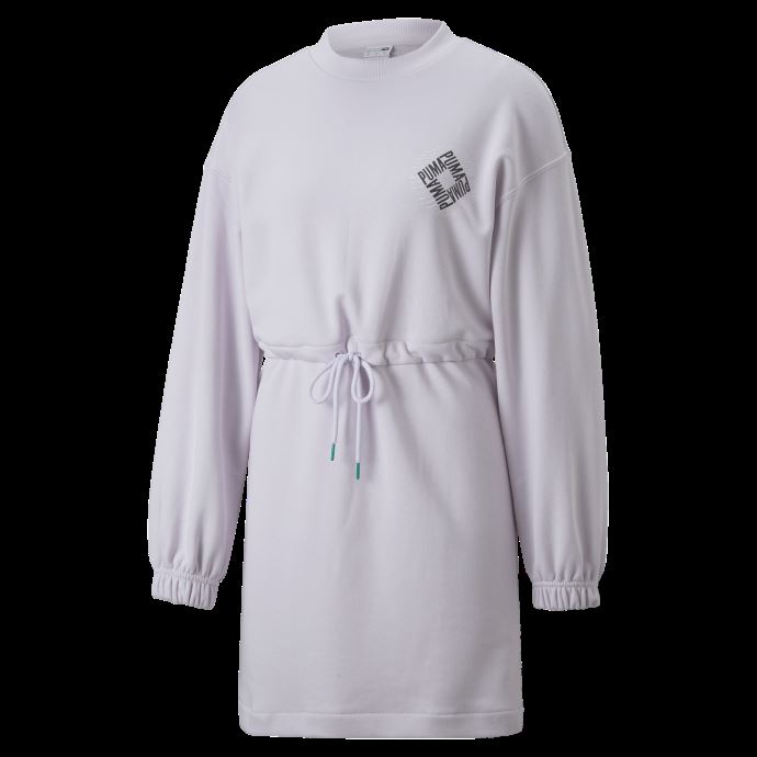 Sportswear By Puma Canada Robe Ras Du Cou Lavande Brouillard
