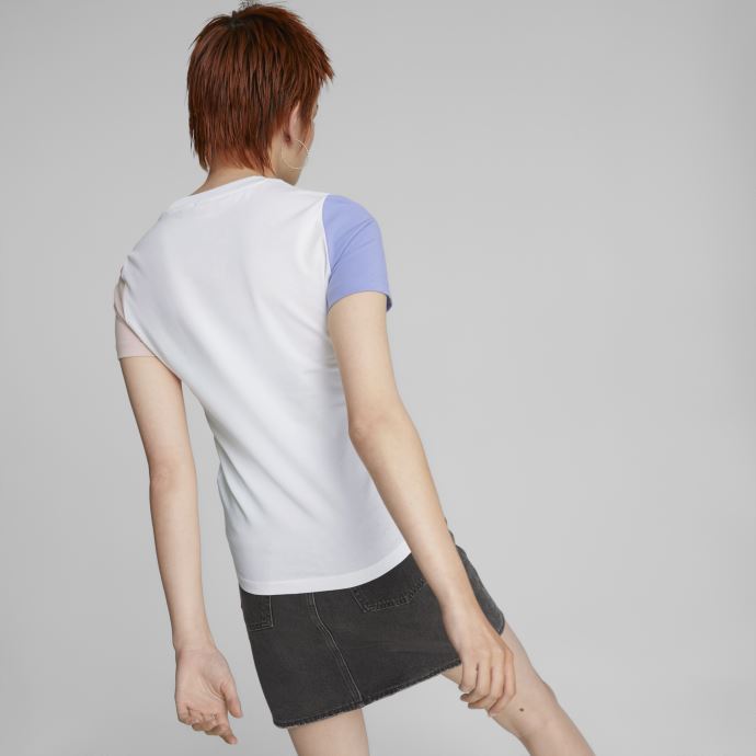 Puma Canada T-shirt Slim Femme Centre-ville Blanc
