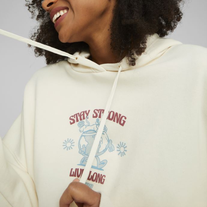 Sweat à Capuche Graphique Centre-ville Pour Femme Sans Couleur Puma Canada