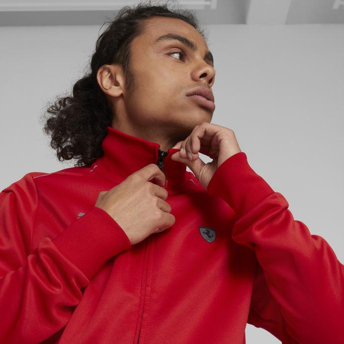 Puma Canada Rosso Corsa Scuderia Ferrari Style Mt7 Veste De Survêtement Pour Hommes