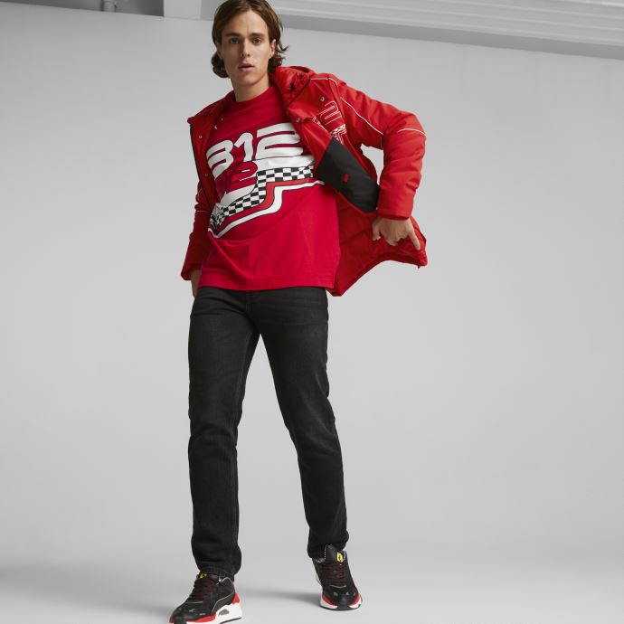 Rosso Corsa Scuderia Ferrari Race Statement Shell Veste Hommes Puma Canada
