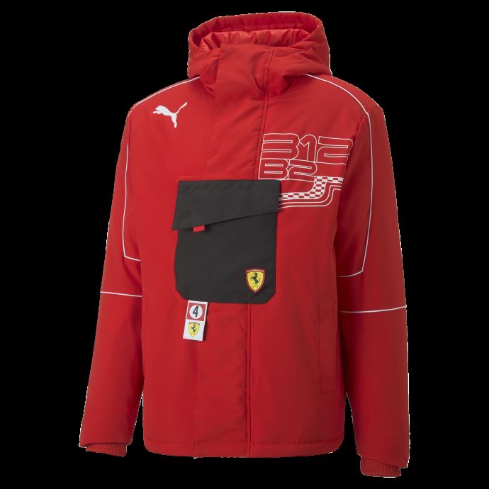 Rosso Corsa Scuderia Ferrari Race Statement Shell Veste Hommes Puma Canada
