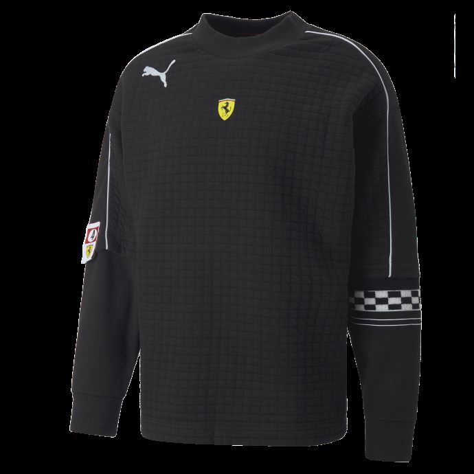 Scuderia Ferrari Race Statement Sweat Ras Du Cou Homme Noir Puma Canada
