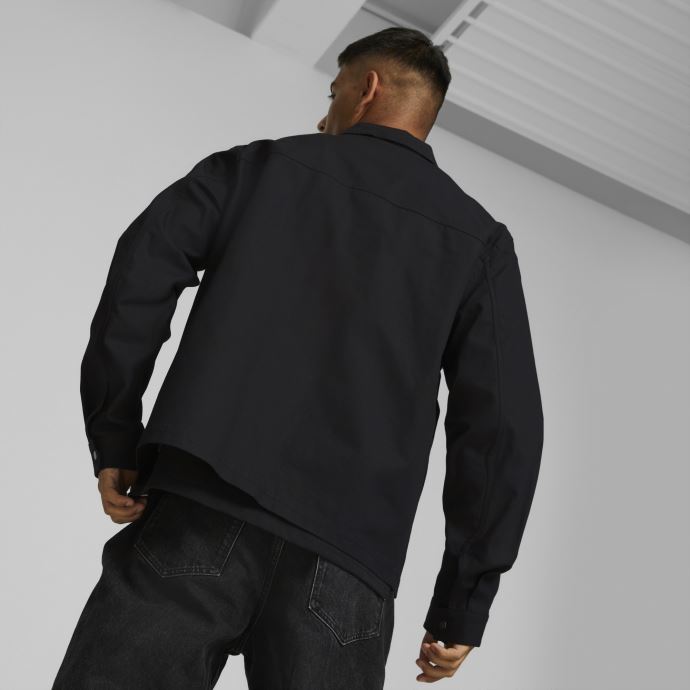 Surchemise Noire Puma Canada Mmq Ripstop