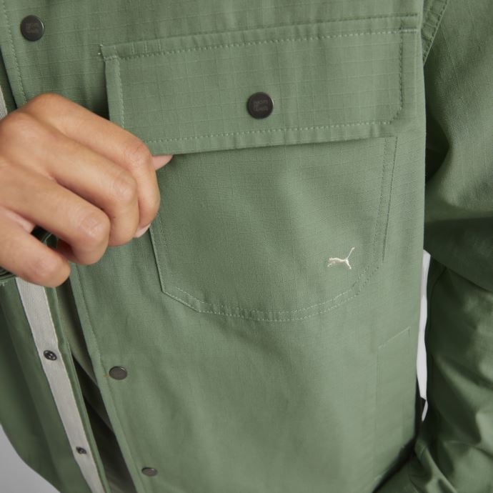 Surchemise Ripstop Puma Canada Mmq Vert Poussiéreux