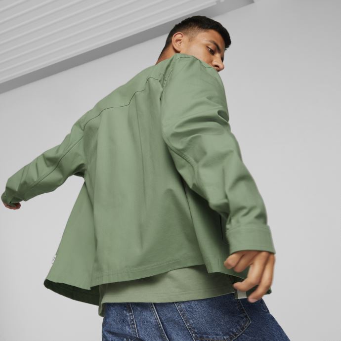 Surchemise Ripstop Mmq Vert Poussiéreux Puma Canada
