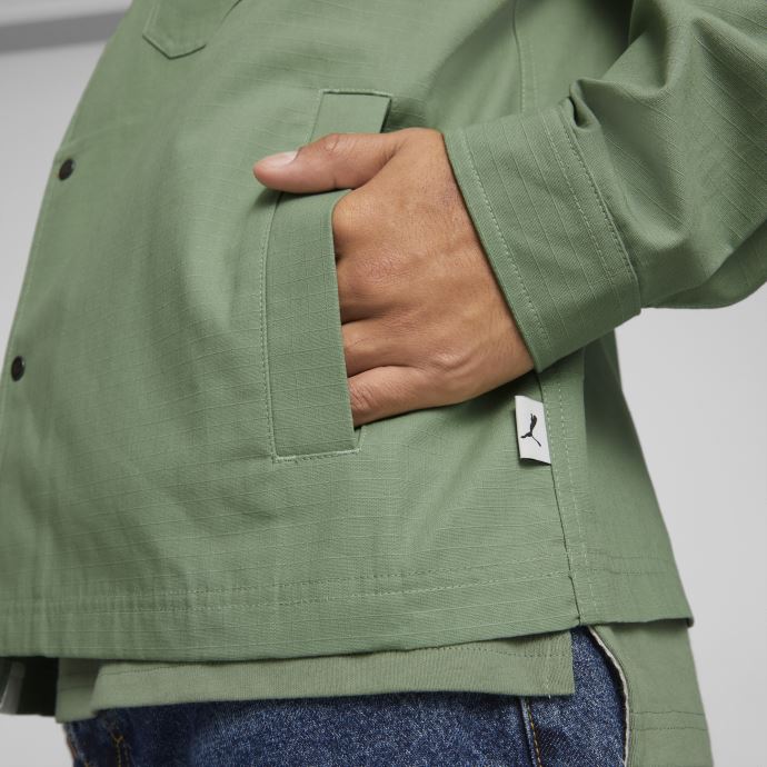 Surchemise Ripstop Mmq Vert Poussiéreux Puma Canada
