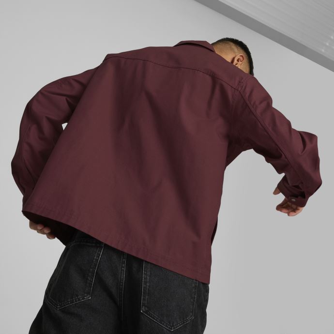 Surchemise Ripstop Puma Canada Aubergine Mmq