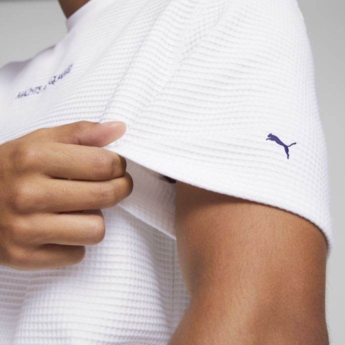 T-shirt Graphique Blanc Puma Canada Mmq Sail To Bay