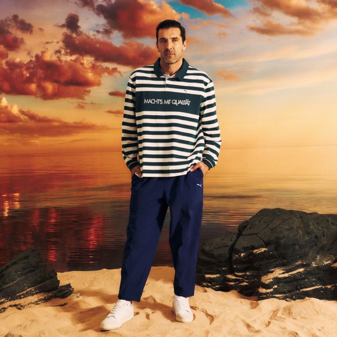 Mmq Sail To Bay Polo Manches Longues Motif Puma Canada Varsity Green
