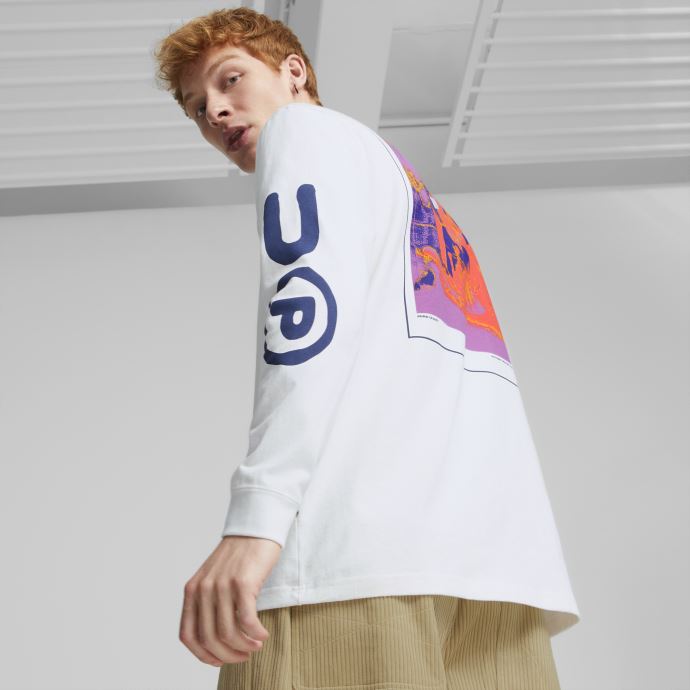 Uptown Haut Décontracté à Manches Longues Blanc Puma Canada