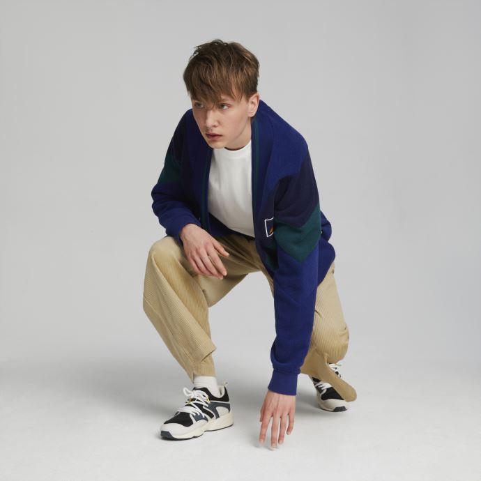 Pantalon Surdimensionné Puma Canada Uptown Sable Clair
