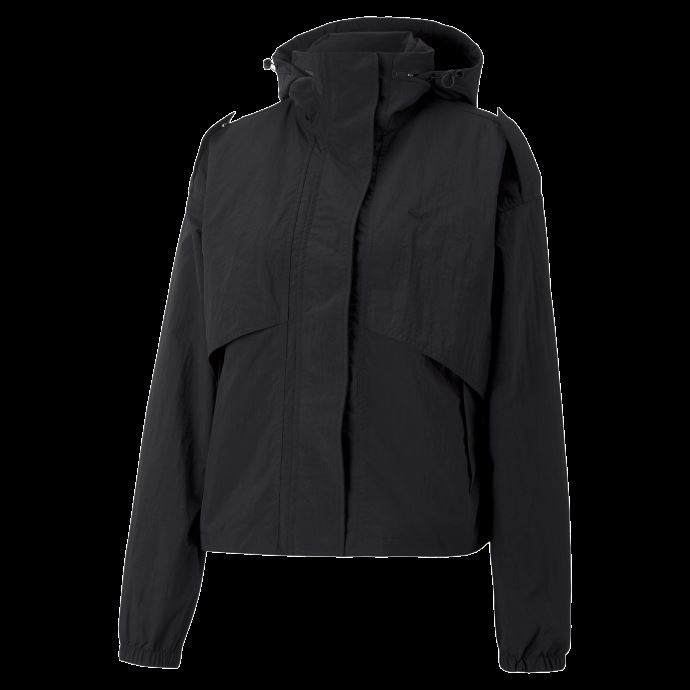 Veste Puma Canada Inland Courte Tissée Pour Femme Noire
