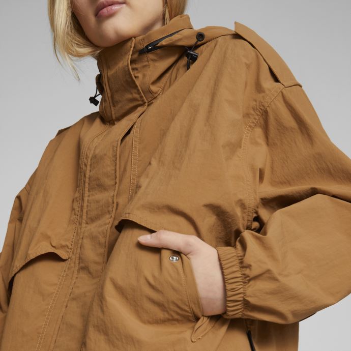 Veste Courte Tissée Femme Puma Canada Inland Desert Tan