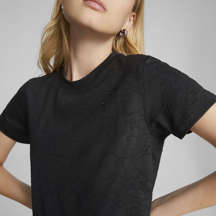 Inland Short Sleeve Tech T-shirt Femme Puma Canada Noir
