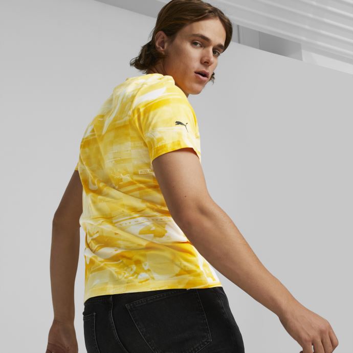 Scuderia Ferrari T-shirt De Sport Automobile Imprimé Pour Hommes Puma Canada Sun Stream