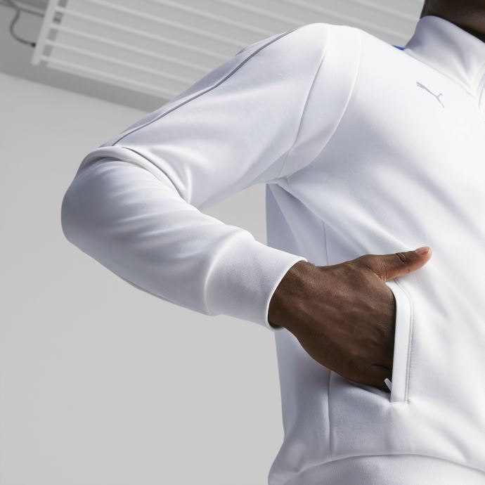 Puma Canada Veste De Survêtement Bmw M Motorsport Mt7 Pour Homme Blanc