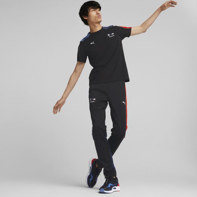 Coton Noir-m Couleur Puma Canada Bmw M Motorsport Mt7 Tee Hommes
