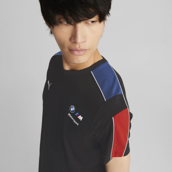 Coton Noir-m Couleur Puma Canada Bmw M Motorsport Mt7 Tee Hommes
