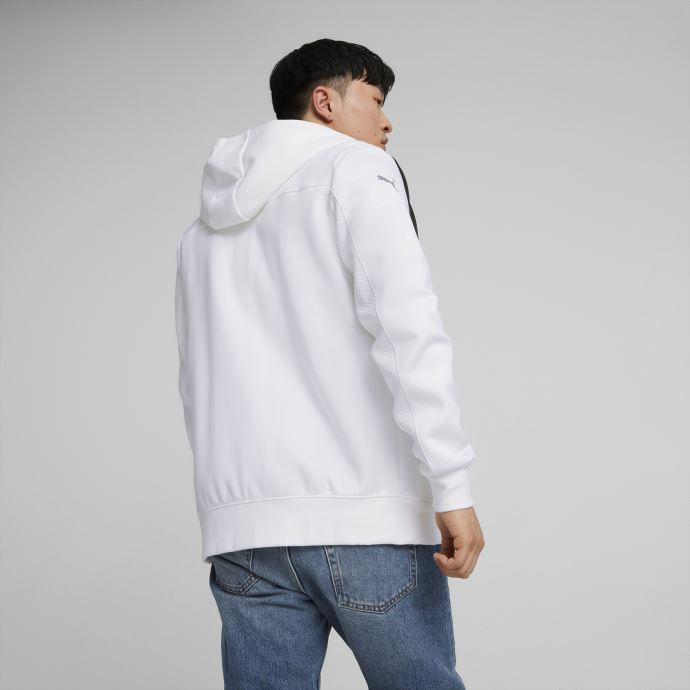 Puma Canada Veste Sweat à Capuche Bmw M Motorsport Blanc Homme