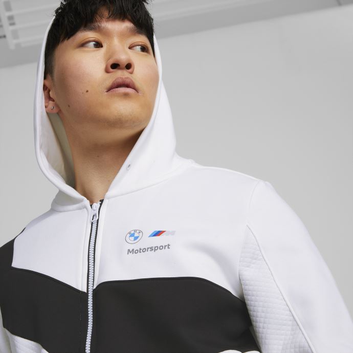 Puma Canada Bmw M Motorsport Sweat à Capuche Veste Hommes
