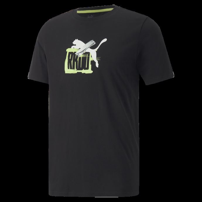 T-shirt Esports à Manches Courtes Avec Logo Rkdo Noir Puma Canada
