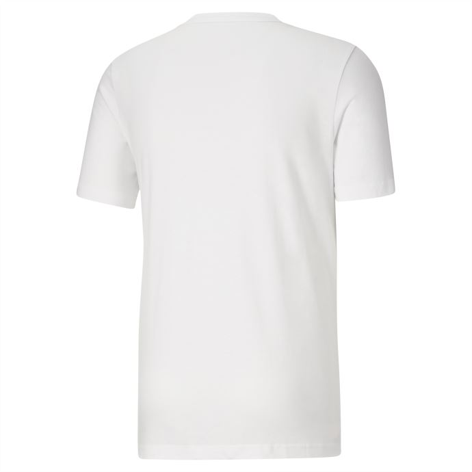 T-shirt Graphique Burnout Puma Canada Bmw M Motorsport Pour Homme Blanc