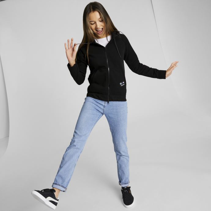 Puma Canada Veste Sweat à Capuche Bmw M Motorsport Femme Noir
