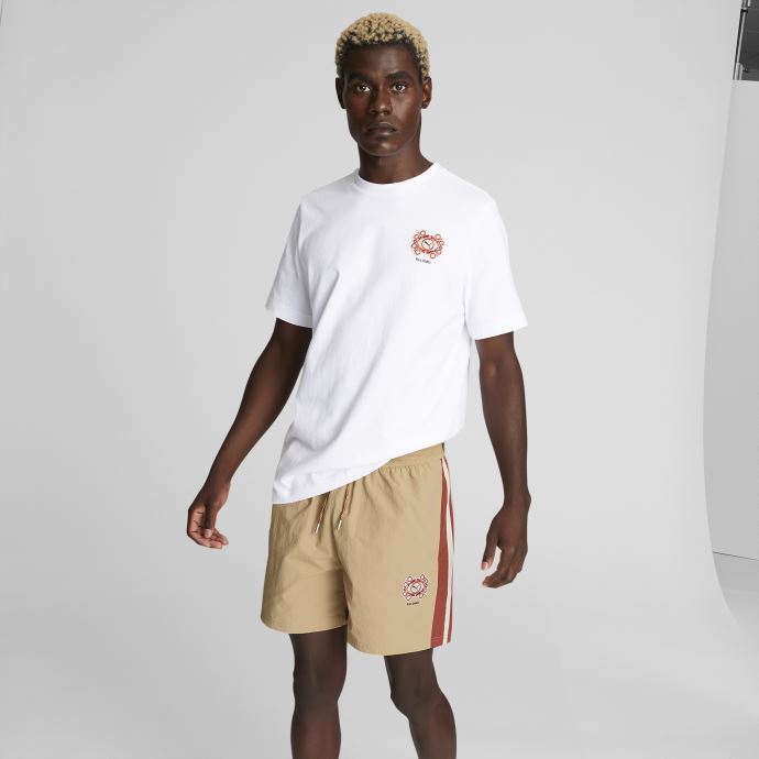 Short De Survêtement Puma Canada X Palomo T7 En Travertin