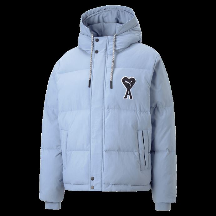 Doudoune Puma Canada X Ami Denim Délavé
